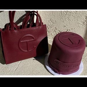 Small Ox blood Telfar Bag